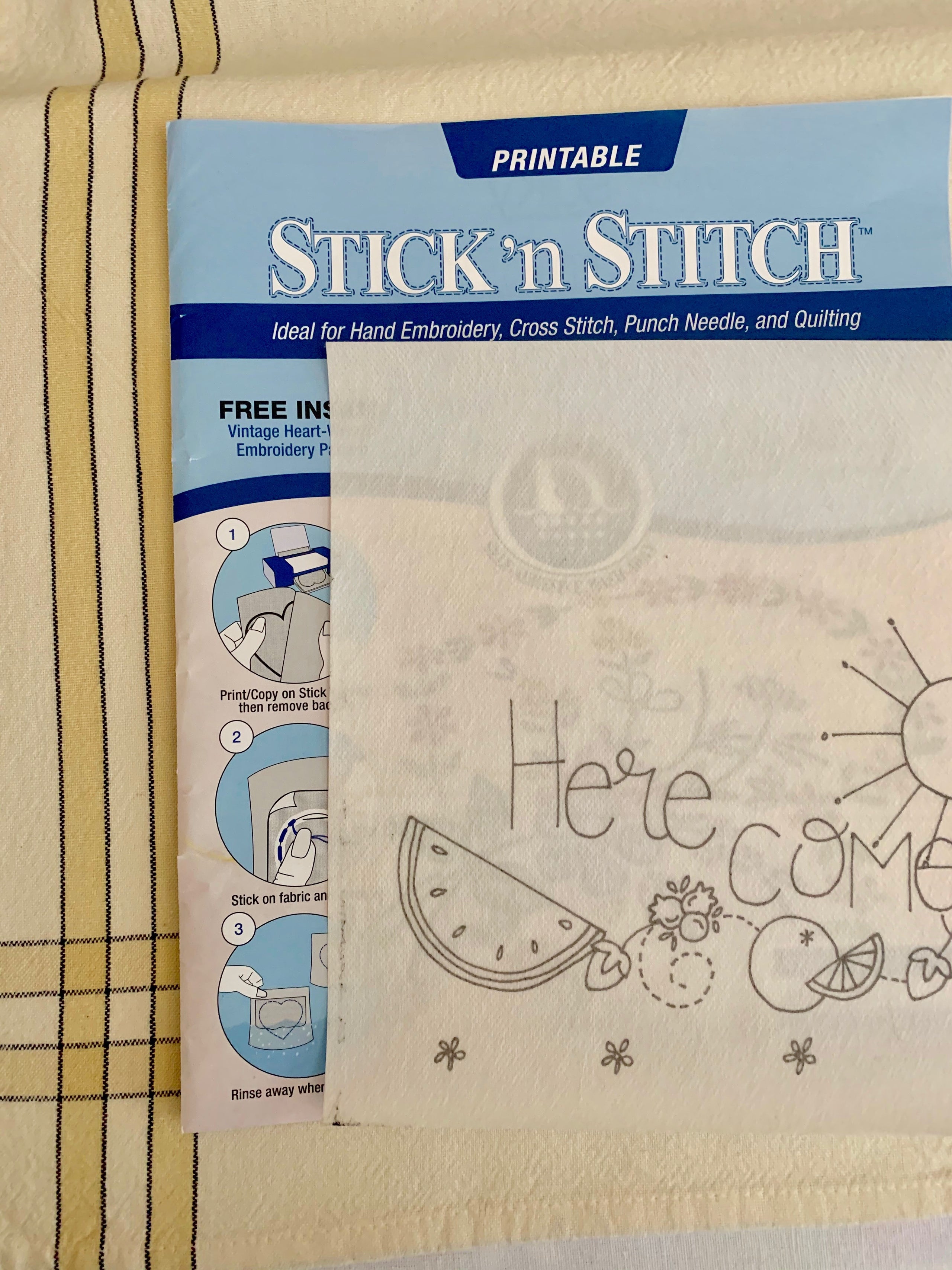 Stick n' Stitch Transfer Paper